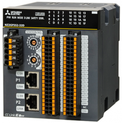 三菱cc-link NZ2GFCF1-32D 32點(diǎn) DC24V（漏型）輸入，遠(yuǎn)程模塊、FCN式